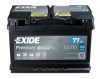 Akkumulátor Exide Premium 77Ah J+