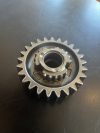 Hátrameneti fogaskerék F17 25 fogas